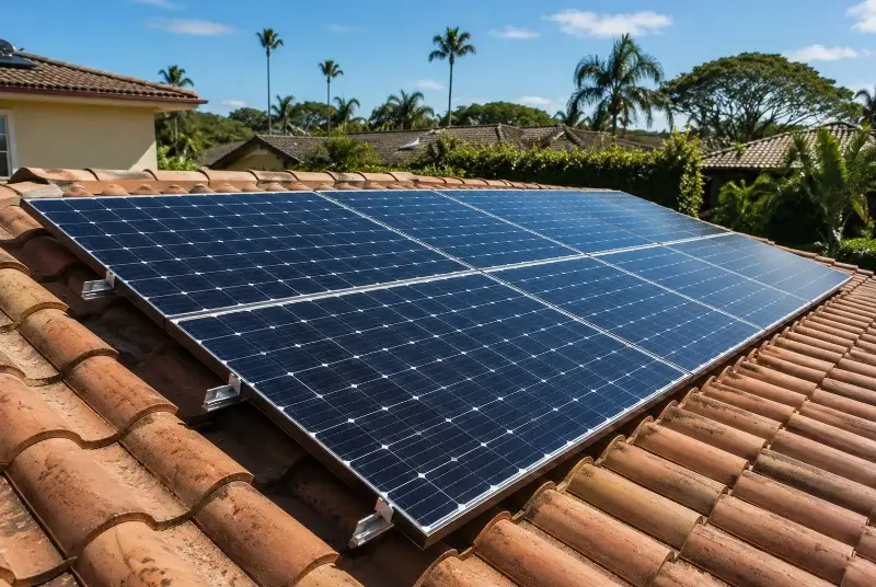 Installation de panneaux solaires à Neuville-Saint-Rémy